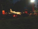 BF Koeln Kleinflugzeug in Koeln Flittard abgestuerzt  P63
